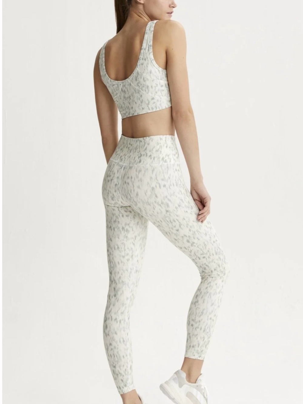 Varley Century Legging Mint Ink Fade Medium-Soft Sculpting Yoga Leggings-Gym Fit - Picture 4 of 9